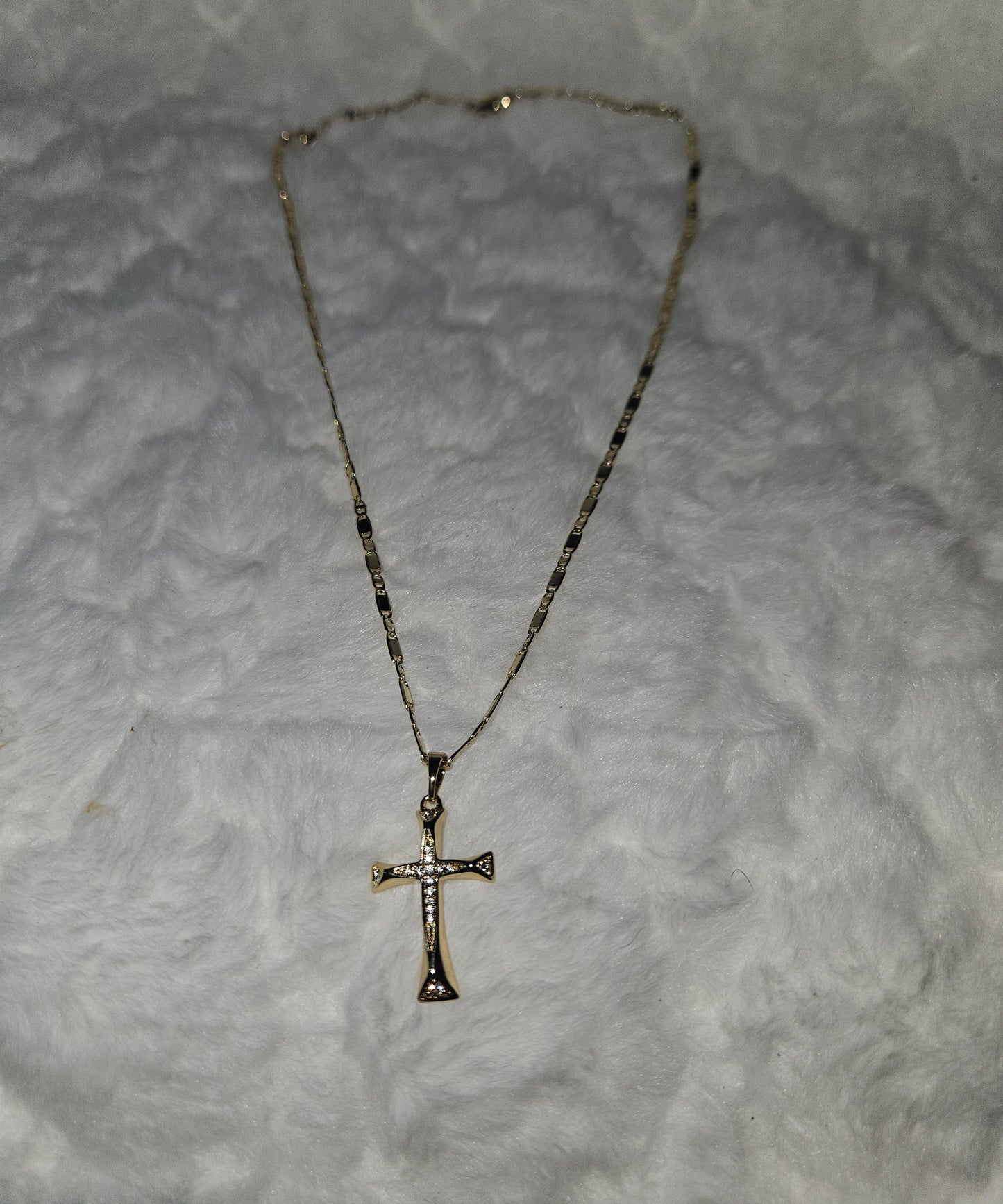 Cross with chain